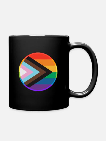 LGBT Rainbow Pride Month - Tasse einfarbig - Schwarz