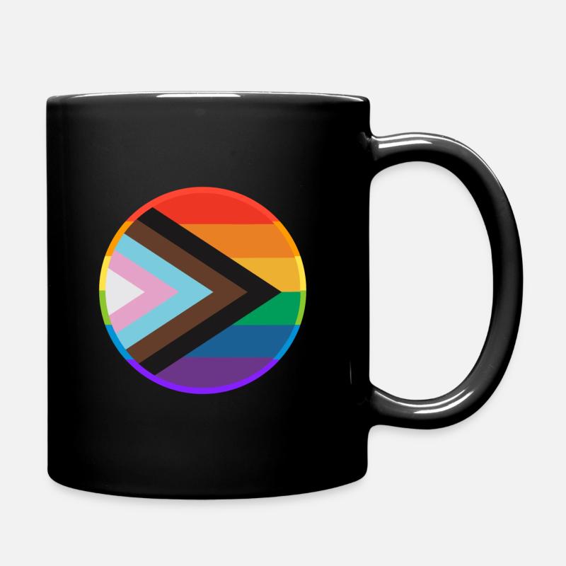 LGBT Rainbow Pride Month - Tasse einfarbig - Schwarz
