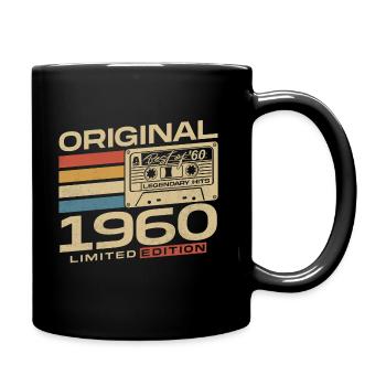 Cadeau d’anniversaire rétro vintage original des années 1960 - Mug uni - noir - Droite