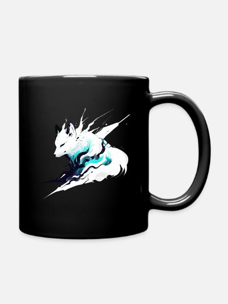 Renard fantôme - Mug uni - noir