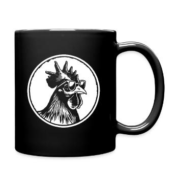 Chicken Chicken Coop - Full Colour Mug - black - Right