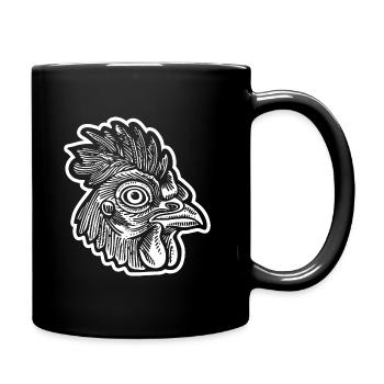 Chicken Chicken Coop - Full Colour Mug - black - Right