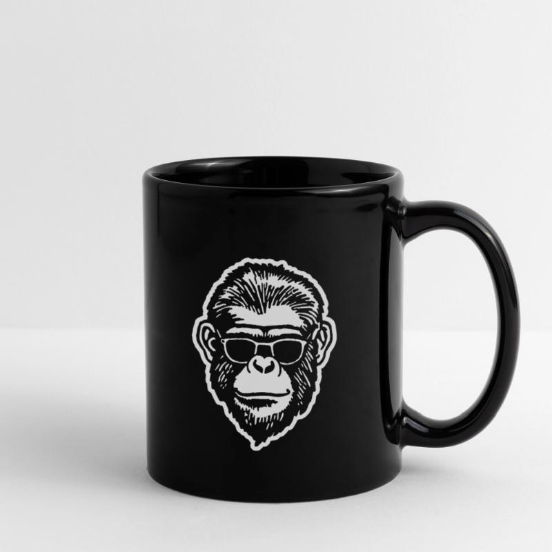 Monkey Monkey Monkey Face Full Colour Mug