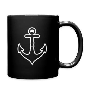 Anchor - Full Colour Mug - black - Right