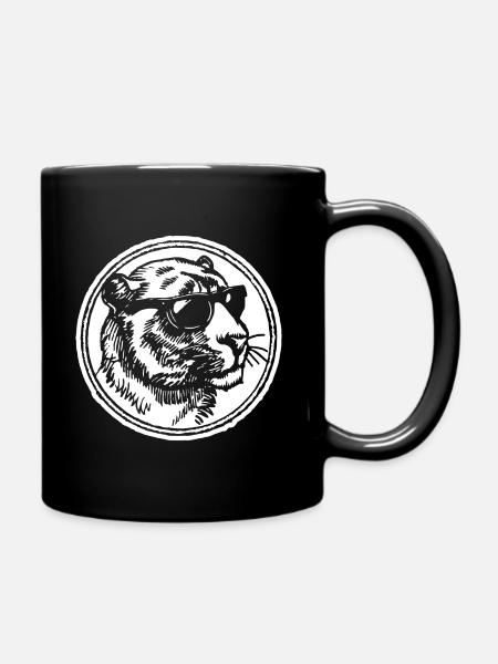 Panthère - Mug uni - noir