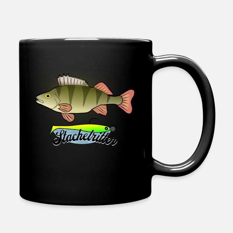 Stachelritter - Tasse einfarbig - Schwarz