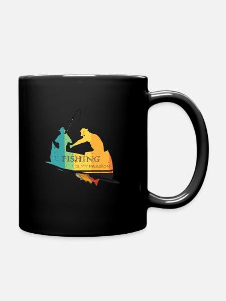 La pêche est ma passion #2 - Mug uni - noir