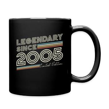Légendaire depuis 2005 millésime anniversaire - Mug uni - noir - Droite