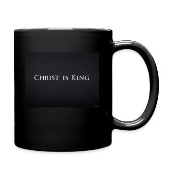 CHRIST IS KING - Full Colour Mug - black - Right