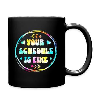 Conseil Scolaire Tie Dye Conseiller Scolaire - Mug uni - noir - Droite