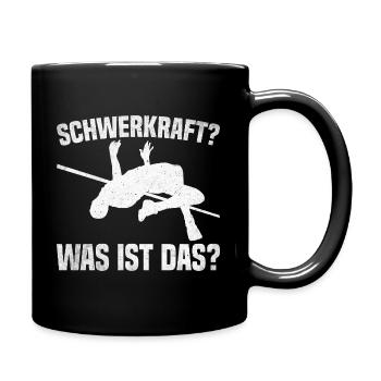 High Jump - Gravity what is it ? - Full Colour Mug - black - Right