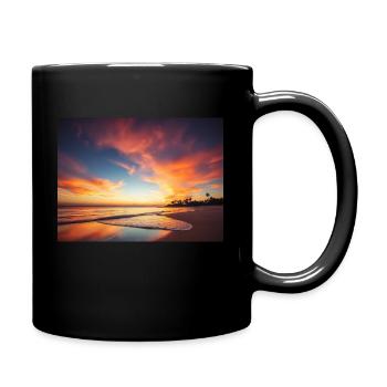 Sunset - Full Colour Mug - black - Right