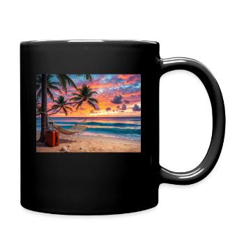 Sunset - Full Colour Mug - black - Right