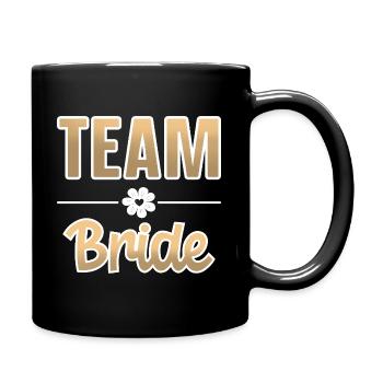 Équipe Bride Bachelorette - Mug uni - noir - Droite