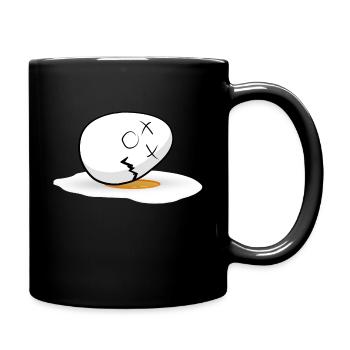 Joyeuses Pâques Egg - Mug uni - noir - Droite