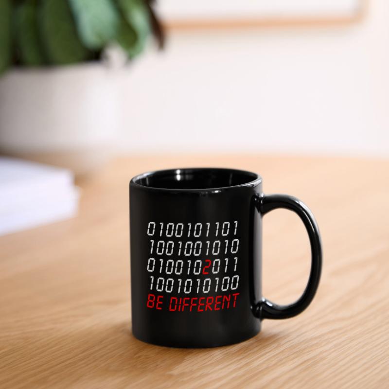 0100101 be different nerd programer gift idea Tasse einfarbig