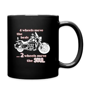 Motorcycle Rocket 3 Touring Bike - Full Colour Mug - black - Right