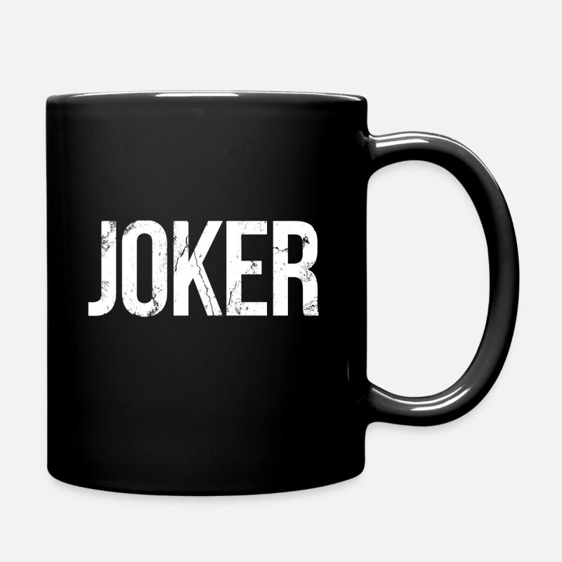 Joker - Tasse einfarbig - Schwarz