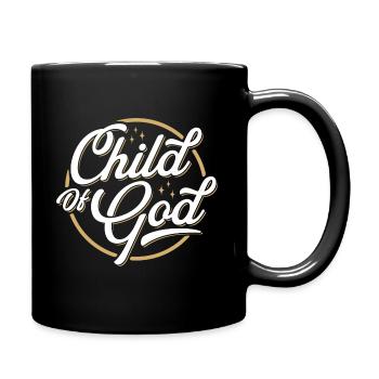Child of God - Full Colour Mug - black - Right