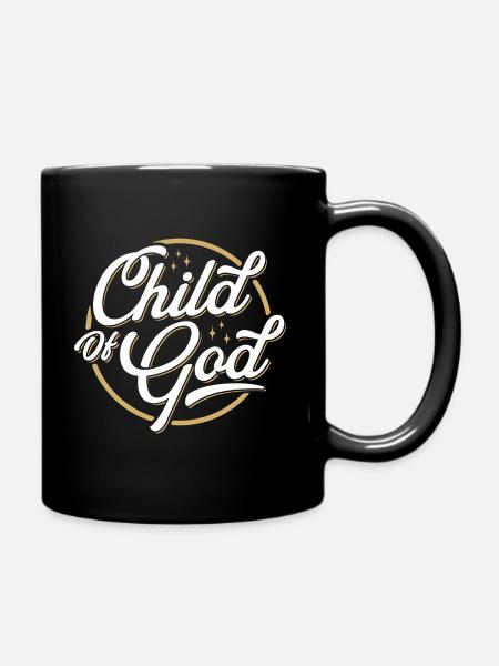Enfant de dieu - Mug uni - noir