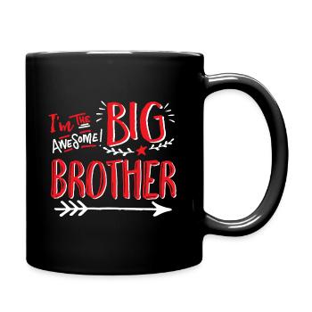 Big Brothers T-Shirt - Tasse einfarbig - Schwarz - Rechts