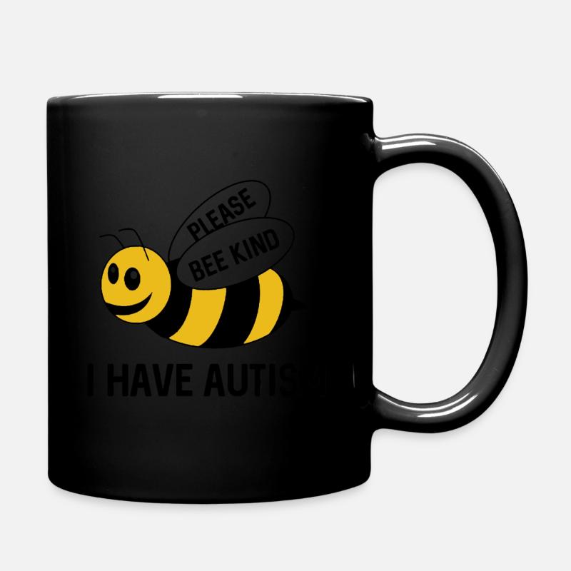 T-shirts sur l'autisme - Mug uni - noir