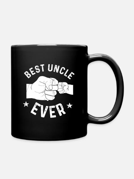 T-shirt bosse drôle meilleur oncle jamais poing - Mug uni - noir
