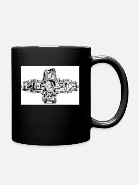Boxer 2-vannes - Mug uni - noir
