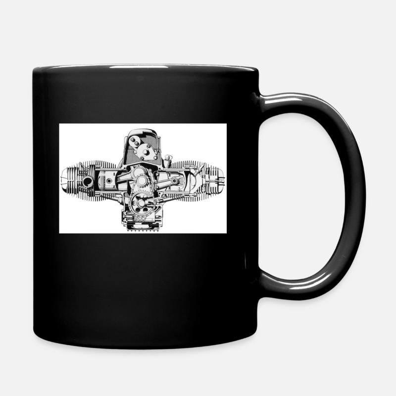 Boxer 2-Ventiler - Tasse einfarbig - Schwarz