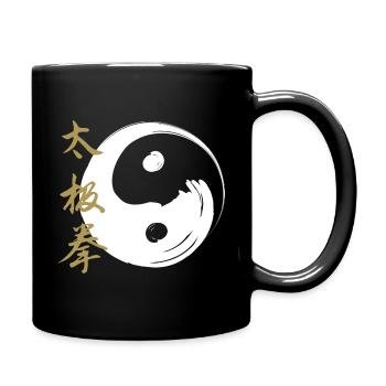 Tai Chi Chuan Chinese Inner Martial Arts - Full Colour Mug - black - Right