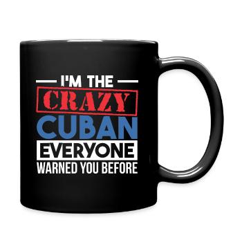 Caraïbes Cuba Drapeau Cubain Cadeau - Mug uni - noir - Droite