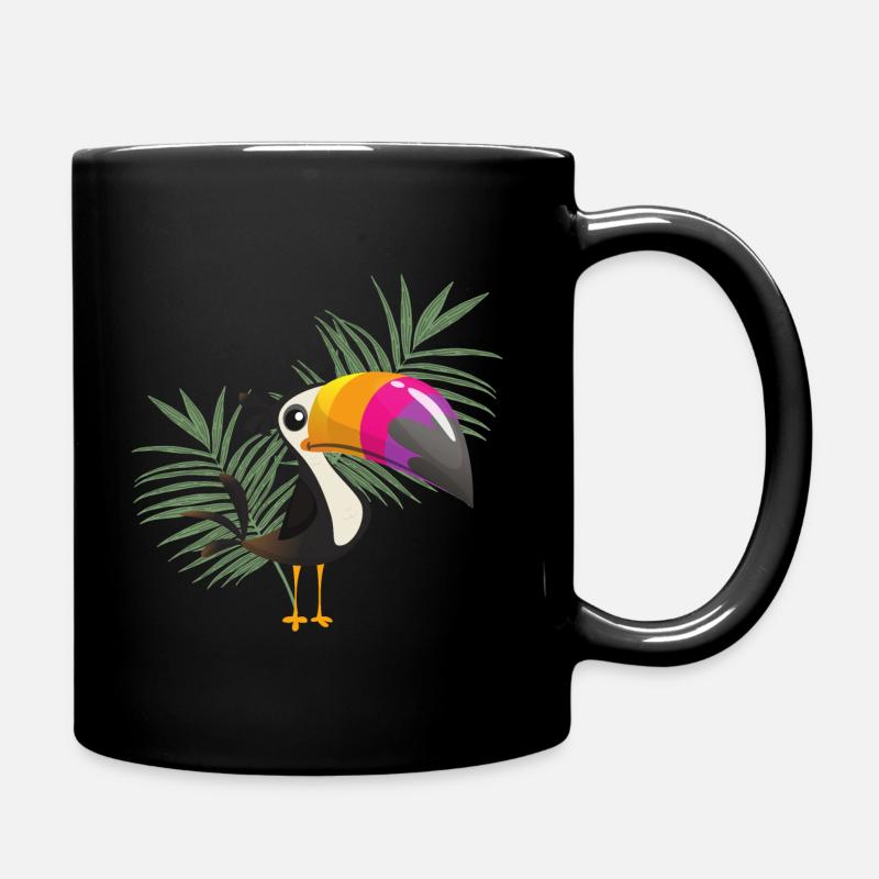 Tukan - Tasse einfarbig - Schwarz
