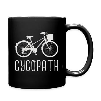 Cycopath Damen Frauen Fahrrad Fahrrad Cycopath - Tasse einfarbig - Schwarz - Rechts