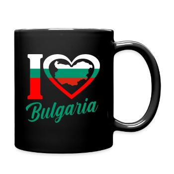 Bulgarie - Mug uni - noir - Droite