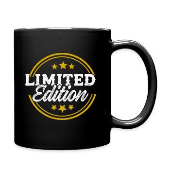 Limited Edition - Tasse einfarbig - Schwarz - Rechts