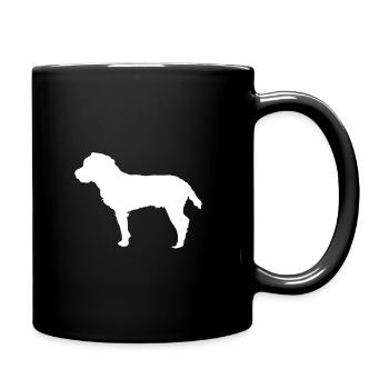 Jagdterrier - Deutscher Jagdterrier - Tasse einfarbig - Schwarz - Rechts