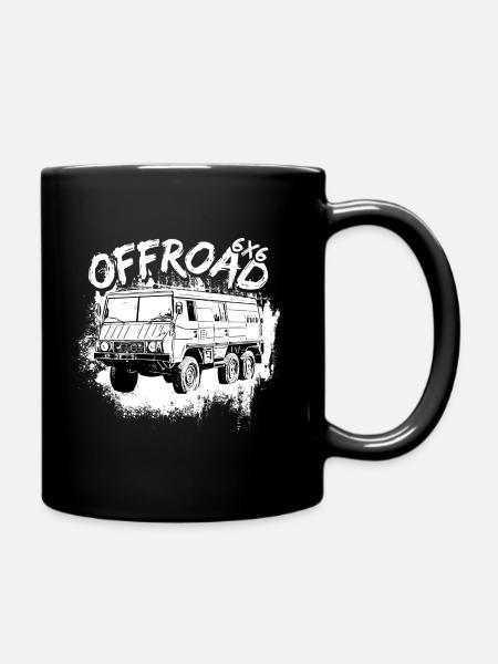 Pinzghauer710K / Steyr Puch . Hors route 6x6 - Mug uni - noir
