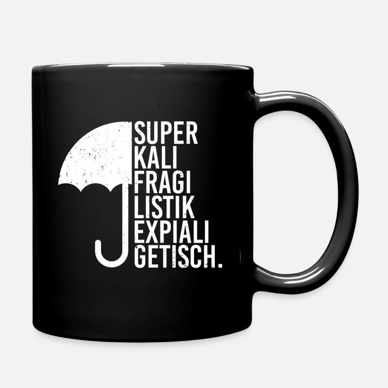 superkalifragilistikexpialigetique magie magique - Mug uni - noir