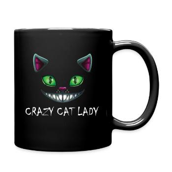 Crazy Cat Lady - Full Colour Mug - black - Right