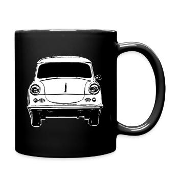 Allemagne de l’Est voiture Trabi Rétro Voiture Classique - Mug uni - noir - Droite