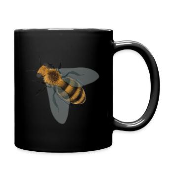 bee - Full Colour Mug - black - Right