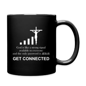 Prêtre catholique | Drôle de cadeau | - Mug uni - noir - Droite