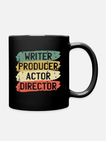 Film Director - Full Colour Mug - black