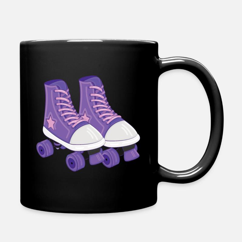 Patins à roulettes - Mug uni - noir