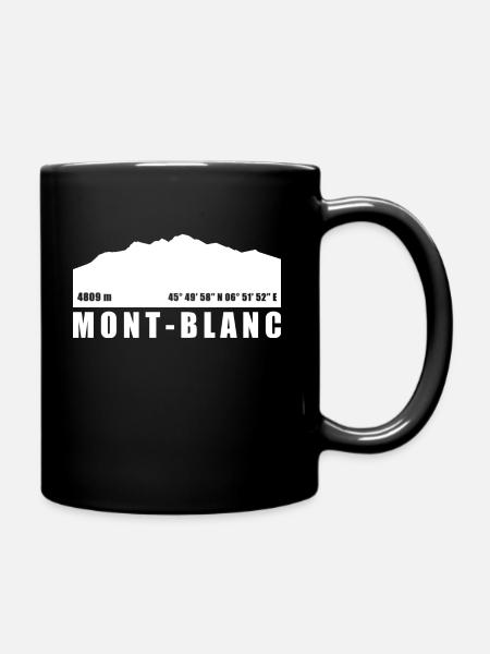 Mont-Blanc - Mug uni - noir