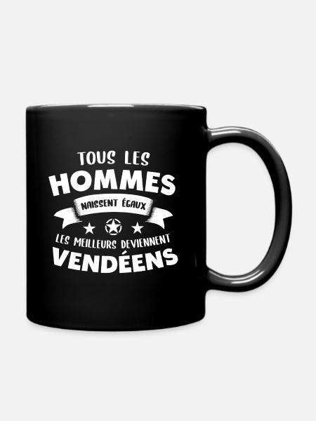 Vendéen cadeau drôle homme région Vendée - Mug uni - noir