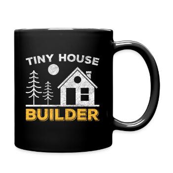 Tiny House , Tendance Architecte Petite Maison Chemise - Mug uni - noir - Droite