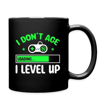 Zocker Videospiele Lustige Gaming Geschenke - Tasse einfarbig - Schwarz - Rechts