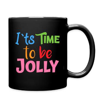 jolly's time - Full Colour Mug - black - Right