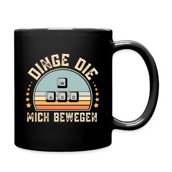 Pc Gamer Pc Gaming - Tasse einfarbig - Schwarz - Rechts